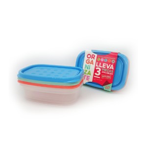 COMBO CONTENEDOR RECTANGULAR 0.8L x 3u